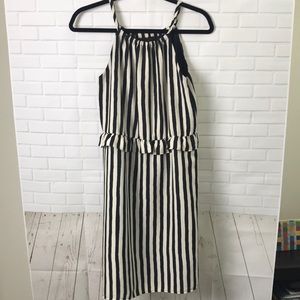 LOFT | BW Striped Dress